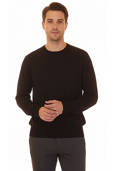 Dsquared2 Pánský Svetr Černý Vel. XL