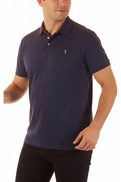 Pánské Tričko Modré Ralph Lauren Vel.  XL