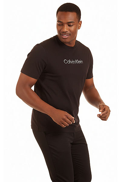 Calvin Klein Pánské Tričko S Potiskem Černé Vel.  XL