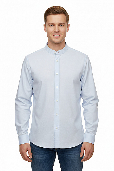 Trachtenmanufaktur  Halenka Jednobarevná Modrá Second Hand Vel. 37-38