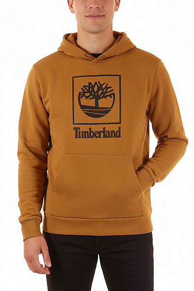 Pánská Mikina Hnědá Timberland Second Hand Vel.  XL