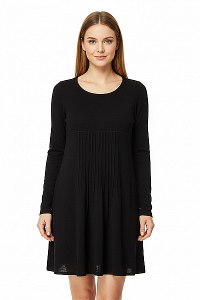 MAX&CO. Šaty Vlněné Černé Vel. L