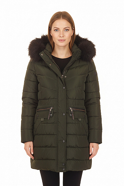 NAVAHOO Dámská Bunda Zelená Second Hand Vel. M