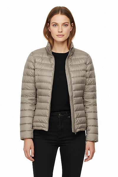 CLOSED Dámská Bunda Šedá Second Hand Vel. S