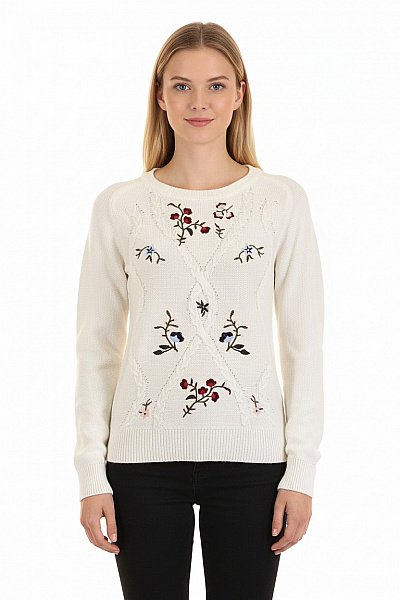 Dámský Svetr Bílý MORE &
