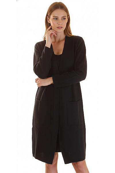 Dámský Cardigan Modrý Re.draft Outlet Vel. M