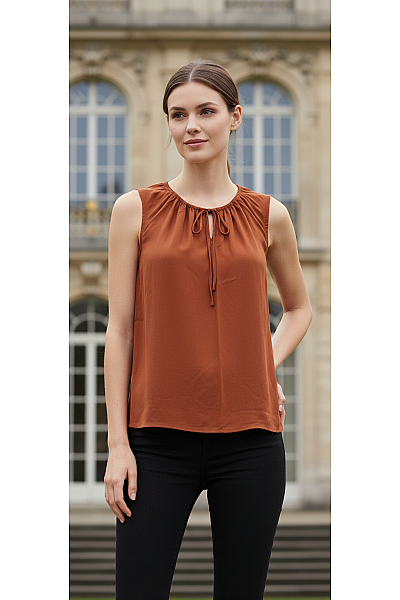 Halenka Hnědá Re.draft Outlet Vel. 34