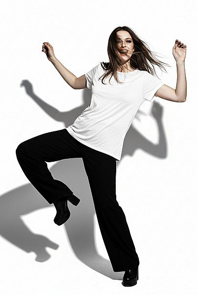 Jednoduché Dámské Tričko Bílé McKINLEY Vel. XL