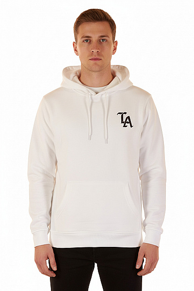 Pánská Mikina Bílá Mister Tee Vel. M