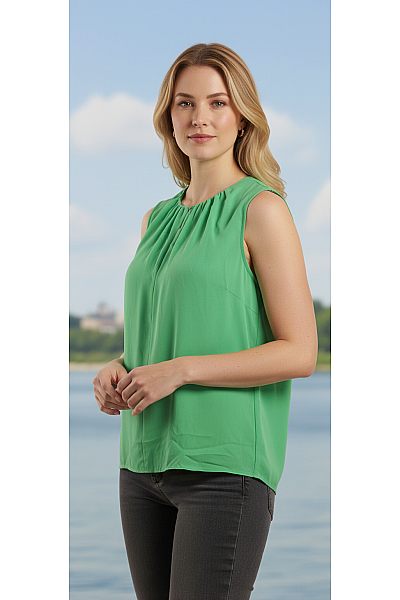 MARCCAIN  Halenka Jednobarevná Zelená Vel. N1