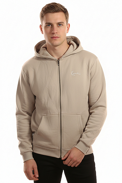 Pánská Mikina Na Zip Šedá Vel. L