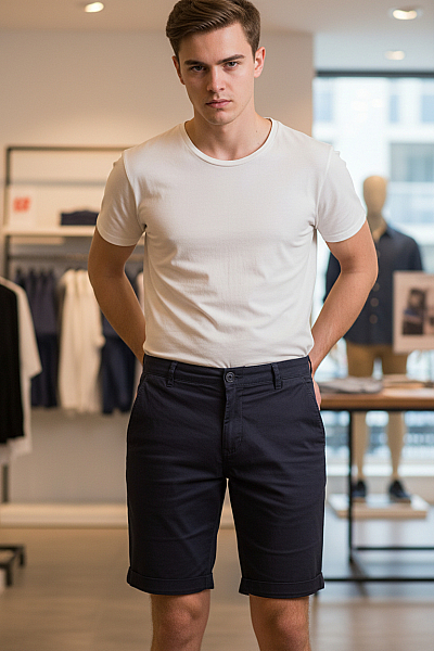 Dámské šortky Modré Orsay Vel. 38