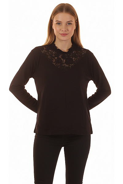 VILA Halenka Černá Second Hand Vel. 36