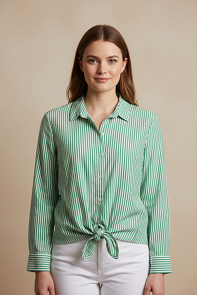 F&F Dámská Košile Zelená Vel. 46