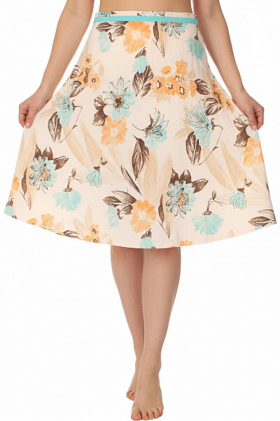 Dlouhá  Sukně Barevná Second Hand