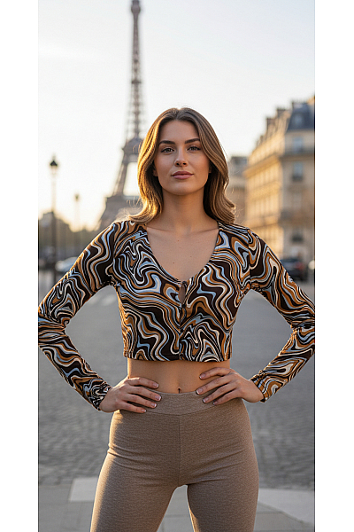 Dámské Top Barevný VERO MODA Vel. XS