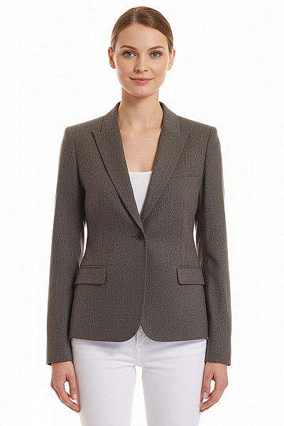 DRYKORN Dámské Blejzr Vlněný Šedý