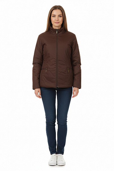 Dámská Bunda Hnědá OLSEN Vel. 36