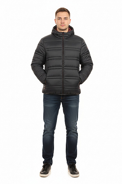 Prošívaná Pánská Bunda Šedá CMP Vel. 56