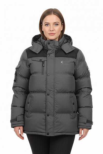 CANADIAN Zimní Dámská Bunda Šedá Vel. XL