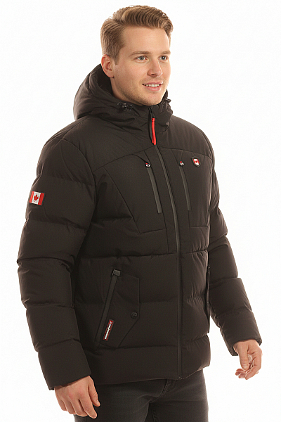 CANADIAN Pánská Bunda Černá Vel. L