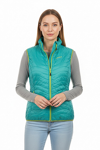 Kratká Dámská Vesta Modrá ICEPEAK Vel. 42