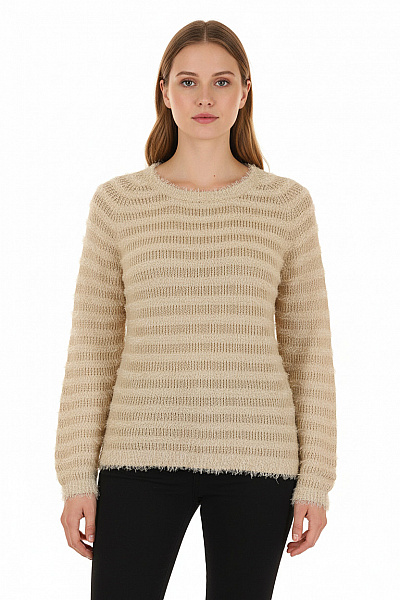 Dámský Svetr Béžový Vel. 40