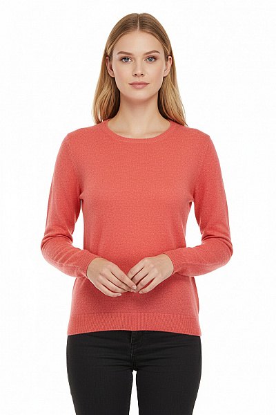 Christian Berg Dámský Pulovr Kašmírový Růžový Vel. 42