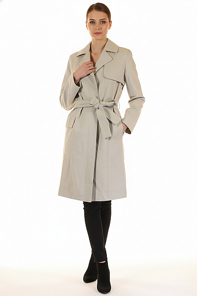 MARCCAIN Dámský Trenčkot Šedý