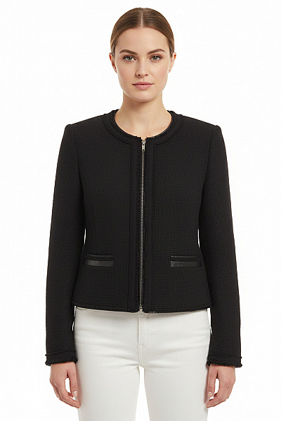 Teplé Dámské Sako Černé HALLHUBER Vel. 36