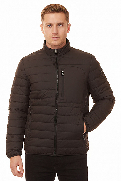 Prošívaná Pánská Bunda Černá Woolrich Second Hand Vel.  XS