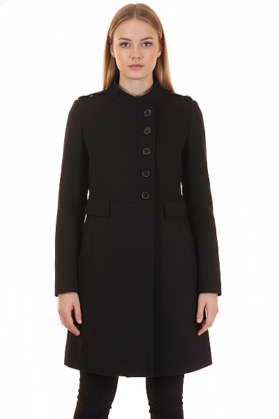 ZARA Dámský Trenčkot Černý Vel.  M