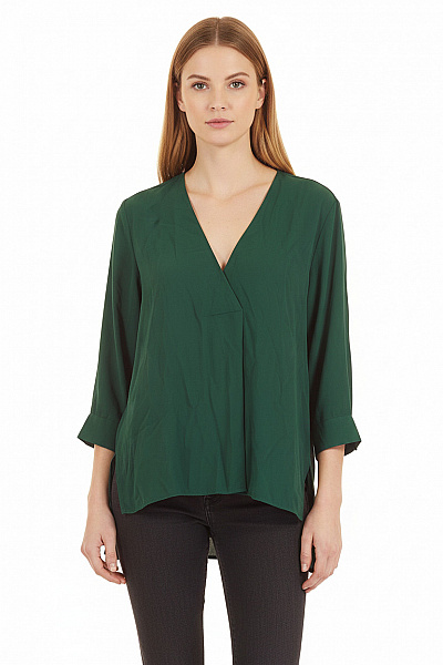 Společenská  Halenka Zelená ZARA Vel.  XS