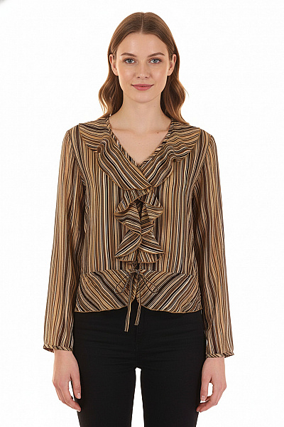 Halenka Hnědá S.OLIVER Second Hand Vel. 38