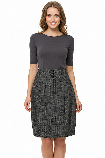 Balonová  Sukně Černobílá Next