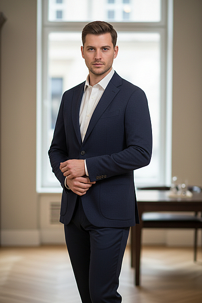 Společenské Pánské Sako Modré JOOP!