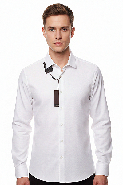 Jake*s Pánská Košile Bílá Vel. 39/40