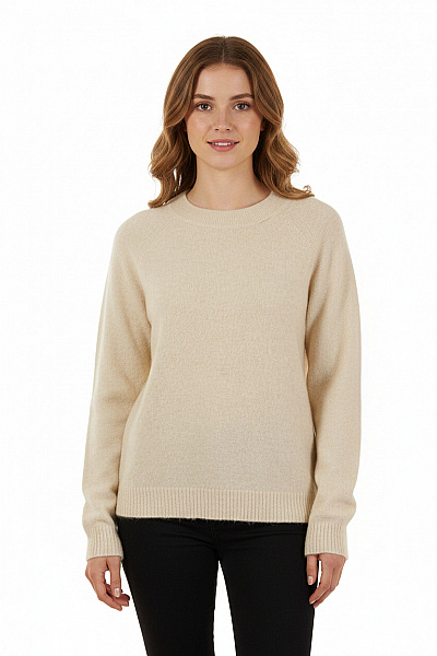 Dámský Pulovr Béžový VERO MODA Outlet Vel. M