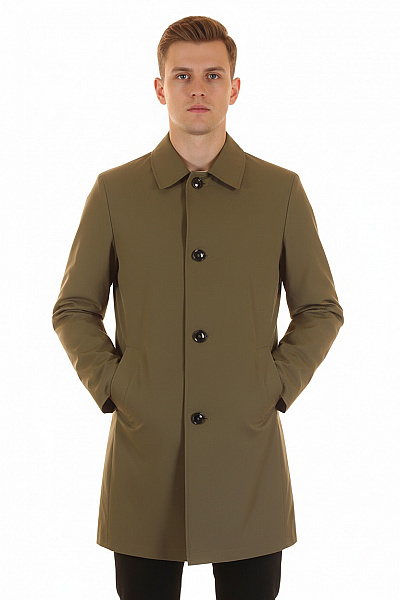 Pánský Kabát Zelený MC NEAL Second Hand Vel. S