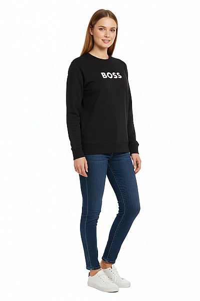 Hugo Boss Dámská Mikina Bez Zapínání Černá Vel. L