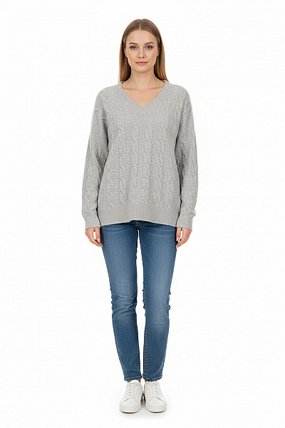 ONLY Dámský Pulovr Šedý Outlet Vel. L