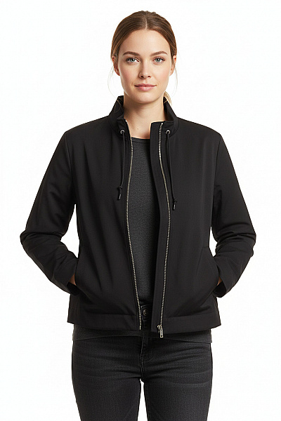 Dámská Bunda Černá Second Hand Vel. 44