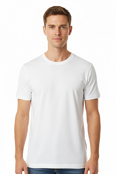 Schiesser Pánské Tričko Bílé Vel. S