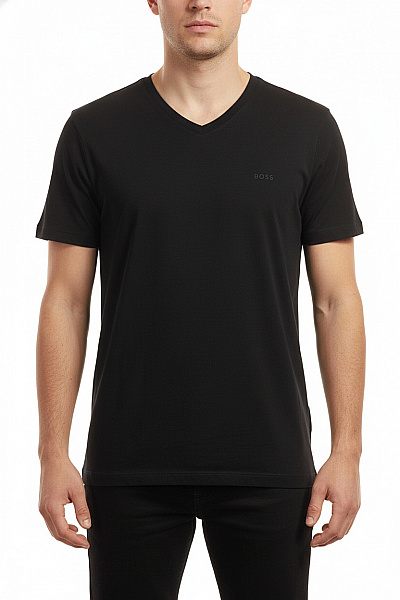 Pánské Tričko Černé Hugo Boss Vel. XL