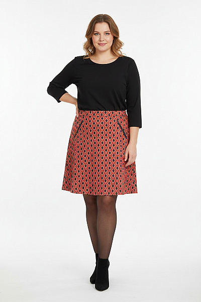  Sukně áčková Barevná Christian Berg Vel. 42