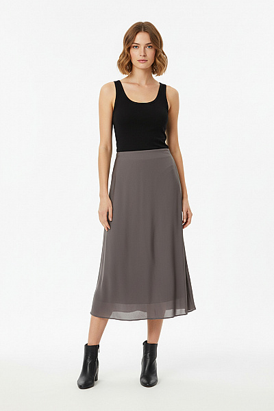 VERO MODA Dlouhá  Sukně Šedá Vel.  38