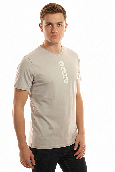 Pánské Tričko Šedé Alpha Industries Vel. XL