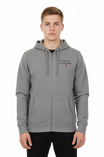 TOMMY HILFIGER Pánská Mikina Šedá Vel. S