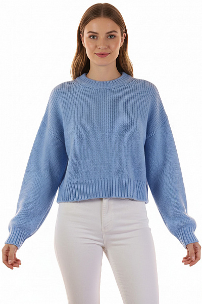 Dámský Svetr Modrý Peek & Cloppenburg Vel. S