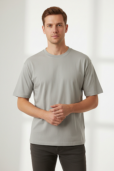 Jake*s Pánské Tričko Šedé Vel. M